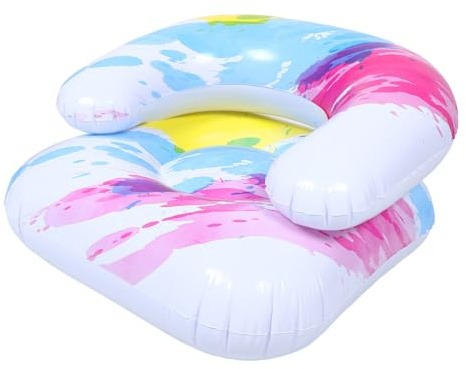 Hoement Bärbar Spädbarnsstol Soffa Golvstöd För Spädbarn Bekväm Spädbarnsstol Lära Sig Sitta Stol För Småbarn Uppblåsbar Stol Golvstöd För Rygg I Pvc