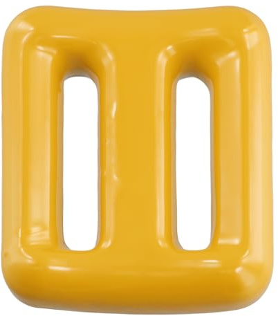 Kznifmk Pesas de Buceo para Cinturón de Pesas de Buceo Pesas de Buceo Recubiertas de Plomo Pesas de Buceo Recubiertas, Pesas de Cinturón de Buceo 1500 G Amarillo