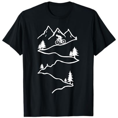 Mountain Biker Ciclista Bicicletta da Montagna Bicicletta da Maglietta