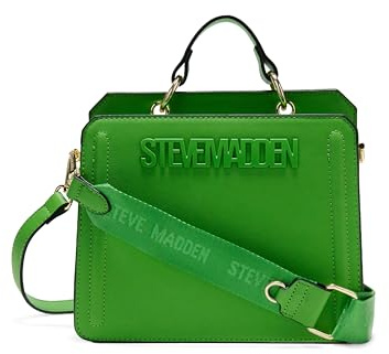 Steve Madden Bevelyn Convertible Crossbody Bag, Green Flare, Einheitsgröße