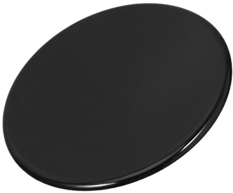 Mikinona Chapeau de Brûleur de Cuisinière à Gaz Noir en Fer Réutilisable et Facile à Nettoyer Cuisine Moderne, Pièce de Remplacement pour Plaque de Cuisson