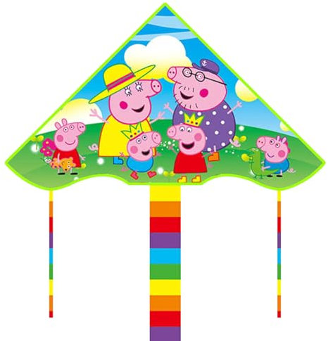 Thingehoy Drachen Kinder Drachen Spielzeug, Flugdrachen Kinder, Outdoor Spielsachen für Kinder, Anime Drachen Perfekt für Anfänger