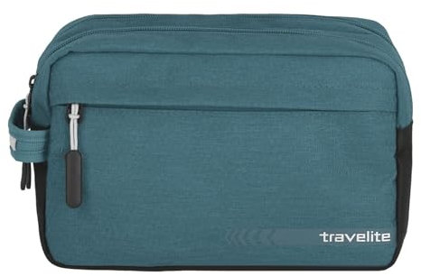 travelite Handgepäck Kosmetiktasche, Gepäck Serie Kick Off: Praktische Kulturtasche für Urlaub und Sport, 26 cm, 5 Liter