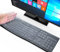 imComor Ultradünne Kabellose Tastaturabdeckung für Logitech K200 MK200 K260 MK260 K270 MK270 MK275 MK295, Transparent (US-Layout)