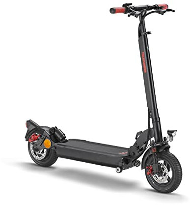 Telefunken Synergie S950 E-Scooter mit Straßenzulassung ABE | Vollgefedert Elektroroller mit 50 km Reichweite, 10 Luftreifen und Scheibenbremsen