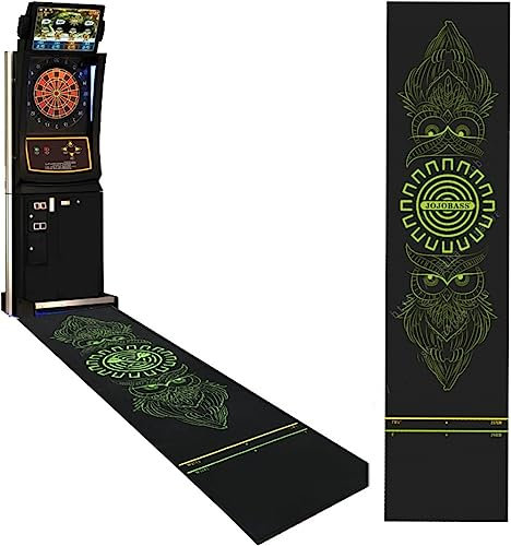 Dartmatte - Professionelle Dartmatte Aus Gummi,Dartmatte rutschfest Mit Abwurf Dartteppich Price 116 X 27,5 Zoll, Rutschfestes Design, Für Pub Club