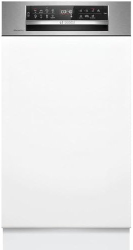 Bosch Serie 6, Teilintegrierter Geschirrspüler, 45 cm, Edelstahl, SPI6EMS17E