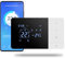 termostato de batería WiFi de 2 Hilo para Control de calderas de Gas Termostato Tuya programable Diariamente, Compatible con Control por Voz de Google y Alexa.W506 3A