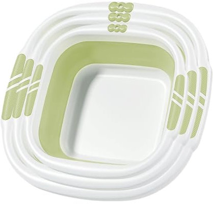 Lavabo pliable | Baignoire de lavage pour le visage – Bac à linge portable pour laver les vêtements, les fruits et économiser de l'espace