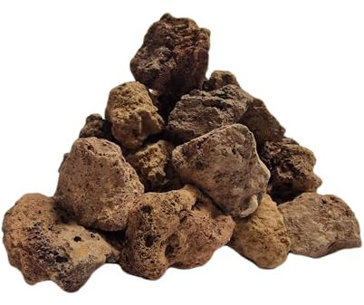Piedras para Barbacoa Natural de Uso Exclusivo para cocinar en Barbacoa de Gas (Caja de 2 kG) 8435632086993
