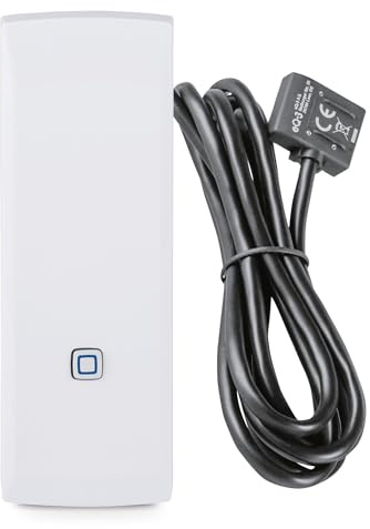 Homematic IP Smart Home Schnittstelle für Gaszähler, Ernegie messen und Kosten sparen, Gasverbrauch mit App überwachen, Smart Home automatisieren, 160253A0A