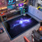 Wuzqju Alfombrilla para Silla de Gaming Oficina Protector de Suelo Antideslizante Protector Suelo Silla Ruedas Alfombra de Suelo Alfombras para sillas Multifuncionales para Suelos Duros 140 x 160 cm
