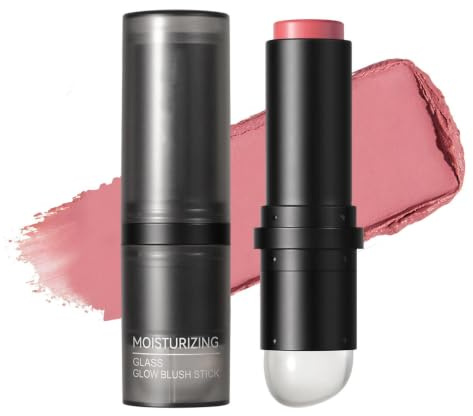 Krämrouge Stick 8g Dubbelsidig Krämrouge Stick Kosmetik För Ansiktsmakeup | Lätt Ansiktsmakeup För Flickor Kvinnor Bröllop Fest Daglig Pendling Resa Kontor Och Dejting För Olika Tillfäll