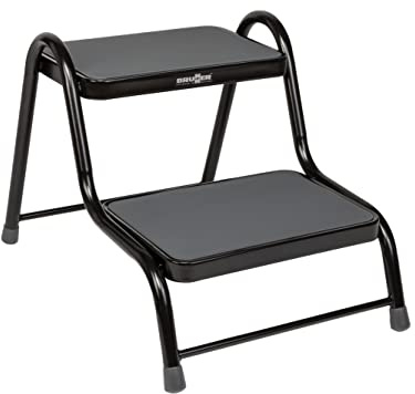 Brunner Doppel Trittstufe King Step Double Wohnmobil Leiter Tritt Hocker Stahl