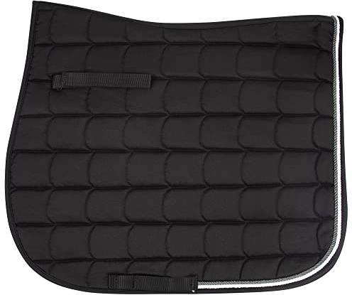 PFIFF 102911 VS Schabracke Dyat, hochwertige Satteldecke, modisches Steppmuster, Quik-Dry Untermaterial, Schwarz, Full