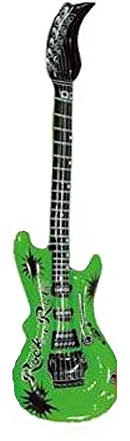 qdwq-US Pohly - Guitarra hinchable (100 cm), color verde