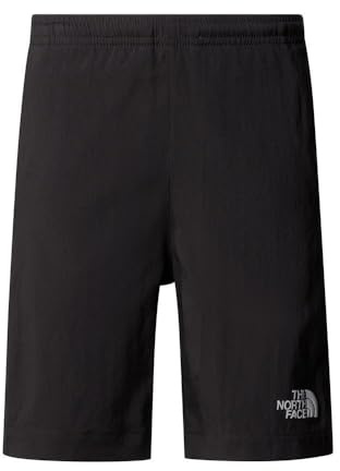 The North Face NF0A89PPKT01 Boy’s Reactor Short Shorts Unisex TNF Black/Asphalt Grey Tamaño M