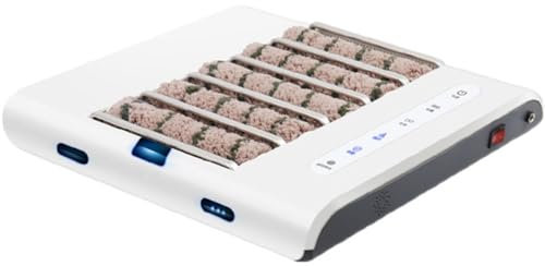 Hydravex Machine de Nettoyage de Semelles de Chaussures entièrement Automatique, polisseuse de Chaussures à Induction Rechargeable, Machine de Nettoyage de Semelles 2600 mAh pour hôtels, banques