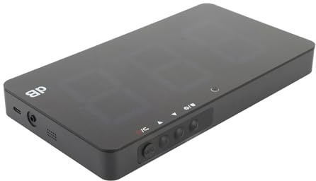Fonometro Digitale Alimentatore USB Misuratore di Livello Sonoro Digitale LCD da 9,6 Pollici Appeso a Parete Tester di Rumore 30‑130 Db