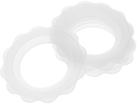 LIFKOME 5pezzi Anello in Silicone Per Allattamento Coppette Per Allattamento Protezione Del Resistente Al Sudore Anello Anti-attrito e Traspirante