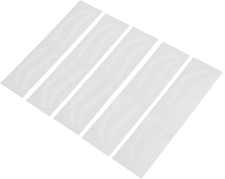 YUYTE 100 Pezzi Modello per Sopracciglia Adesiva a Forma di Sopracciglia per Mappatura delle Sopracciglia per Mappatura a Forma di Forma a Forma Simmetrica con Carta per la