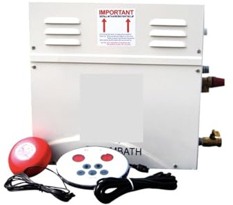 Sauna Steamer, 18kw Steam Generator Household Bath Sauna Dry Stream Furnace, Wet Steamer Digital Controller for Shower House