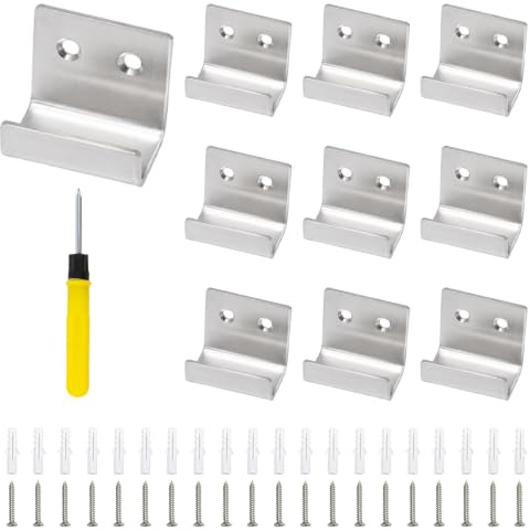 Bofanze 10 Piezas Soporte para Azulejos Pared Ganchos en Forma de U