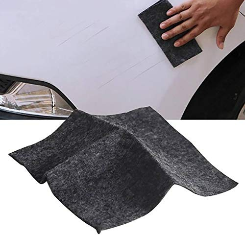 Qyoung Nano Magic Scratch Remover Panno per Auto, Universale Metal Surface Light Paint Graffi rigature Instant Polish Cloth, Smart Auto Bellezza e Superficie Riparazione Pulito Strumento Adatto