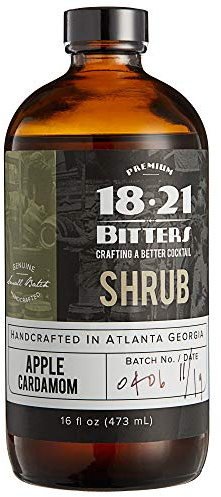 18.21 Bitters 16 oz. Apple Cardamom Shrub (Drinking Vinegar)