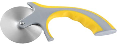 HEMOTON 1 Pc Couteau à Pizza Roue pour Trancheuse à Pizza Lame à Pizza Roulette à Pizza Roue De Pâte à Pâtisserie Rouleau Coupe-pâte des Couteaux Plastique Faire Tourner Acier Inoxydable