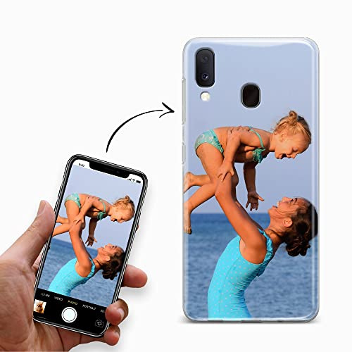 Handyhülle für Samsung Galaxy A40 Hülle aus Silikon selbst gestalten - selbst gestaltet/personalisiert - Deine Hülle Dein Design - Personalisieren Bedrucken mit eigenem Bild Motiv