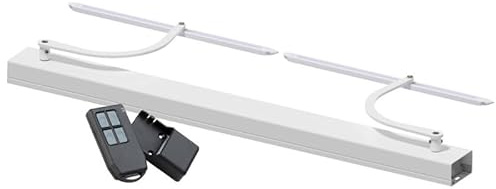Slid'Up MW100 Elektrische Fensterläden weiß Funk für 2 Klappläden, bis 150 cm Fensterbreite