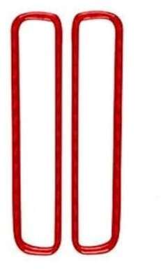 Interieurleisten Trim Für VW Für Passat 2006-2011 Zubehör Carbon Faser Auto Innen Fenster Anti-beschlag Vent Trim Aufkleber Trim Cover Decal Trim (Farbe : Red)