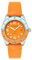 Spinnaker Men's 43mm Fleuss Automatic Exuberant Orange Watch with Leather Strap SP-5055-0F