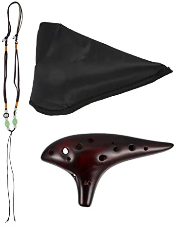 WESIEVYA 1satz Alto Ocarina Musikinstrument Für Anfänger Und Leicht Tragbar Für Musikliebhaber Und Unterricht