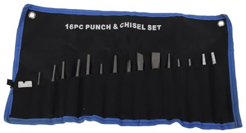 Lot de 16 poinçons et burins de mécanicien