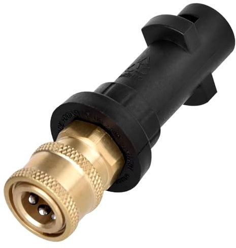 Pressure Washer Gun Quick Connect Adapter for Karcher with 1/4'' Quick Connect Female Fitting Universal Quick-Fitting Adaptor compatible with K Series, K2, K3, K4, K5, K6, K7