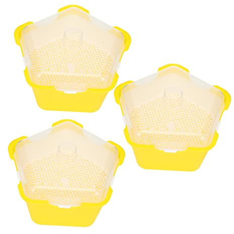 Milisten 3pezzi Vassoi per Germinazione Piant Plastica Multi-cavità per Semina e Piantagione Adatti per in Casa