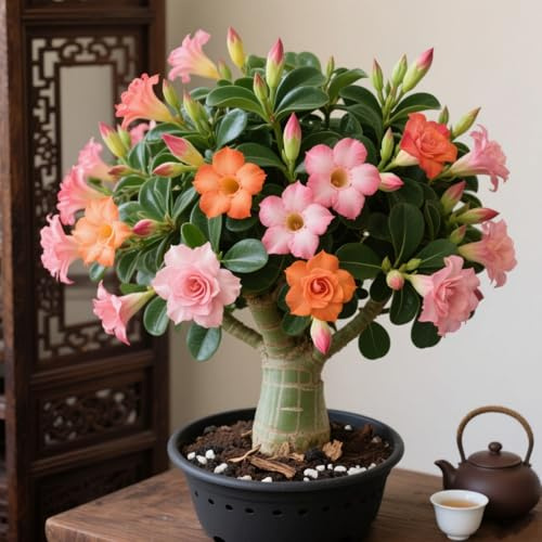 Rosa del deserto: facile da coltivare e richiede poca manutenzione(OPVDJD)-C-5 Rhizome