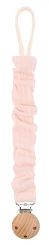 Soporte para chupete de bebé de 25 cm de cadena de clip de juguete de dentición correa prevención de caídas cadena chupete cordón pezón simple cinturón bebé clip