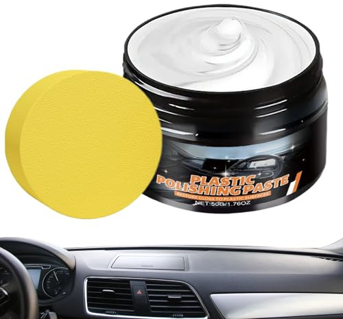 Pâte de réparation anti-rayures pour voitures, 75 g, crème de nettoyage brillante, pâte de polissage longue durée, pour le traitement, l'entretien quotidien, la voiture, la moto, le bateau, le
