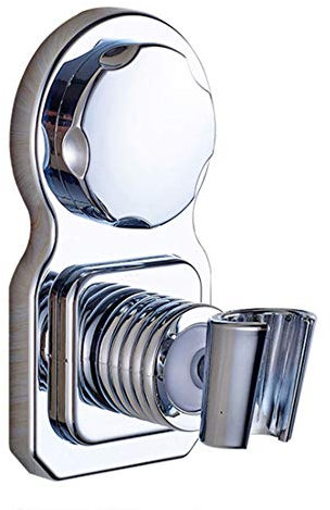 Duschkopfhalterung / Duschkopf Halter Ohne Bohren / Duschkopf Halter Saugnapf, Verstellbar Duschkopf Halter 360 ° Drehung, wiederverwendbar -Wandmontage (360 ° Drehung)