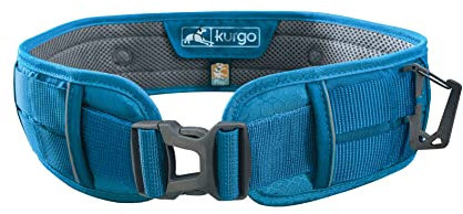 Kurgo Mehrzweckgürtel, Verstellbarer Hunde-Laufgürtel, Laufgürtel für freihändiges Laufen, Gehen und Wandern