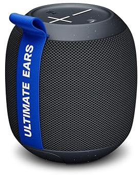 Ultimate Ears WONDERBOOM PLAY Portable Waterproof Bluetooth Speaker, Dustproof Floating Speaker With 40 m (131 ft) Range - Black