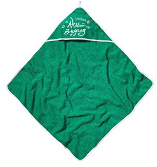 Werder Bremen SV GOTS Baby Kapuzenbadetuch Neuzugang