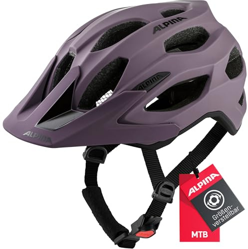 ALPINA Unisex - Vuxna, CARAPAX 2.0 Cykelhjälm, orchid matt, 52-57 cm