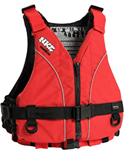 Nookie NKE Center Vest Top Kayak Dinghy Sailing Giubbotto salvagente per Sport Acquatici - Rosso - Unisex - Size - S-M