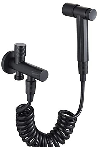 WPHH Bidet Handbrause Bidet Toilette Sprüher Bidet-Armaturen Dusche Set Aus Edelstahl 304, Einzelnes Kaltes Badezimmer Bidet Aufsatz Für Die Damenhygiene, Wandmontage