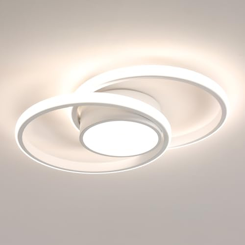 SENQIU Plafoniera LED Soffitto Moderna 42W, Luce Naturale 4500K