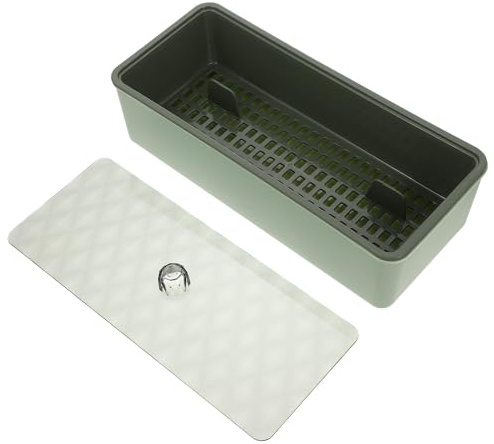 Generisch Besteckbox Utensilienbox Haushaltsutensilienkasten Besteckkasten Deckel Kasten Aufbewahrungsbox Flach Besteck